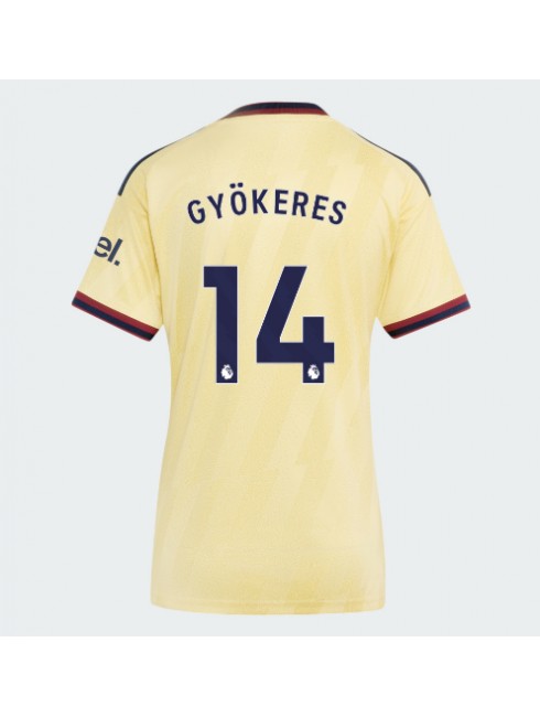 Zenske Futbalové oblečenie Arsenal Viktor Gyokeres #14 2026-27 Krátky Rukáv - Tretina Zenske Futbalové oblečenie Arsenal Viktor Gyokeres #14 2026-27 Krátky Rukáv - Tretina